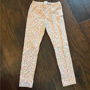 The Beaufort Bonnet Company Pink Floral Kids Leggings